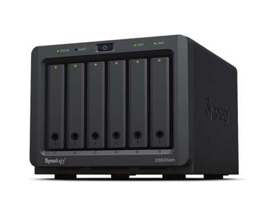 Synology DiskStation DS620SLIM NAS & lagringsserver Desktop Intel® Celeron® J3355 2 GB DDR3L DiskStation Manager Sort