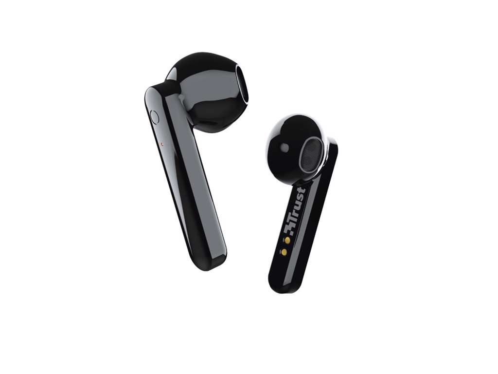 Trust Primo Touch Headset True Wireless Stereo (TWS) I ørerne Opkald/musik Bluetooth Sort