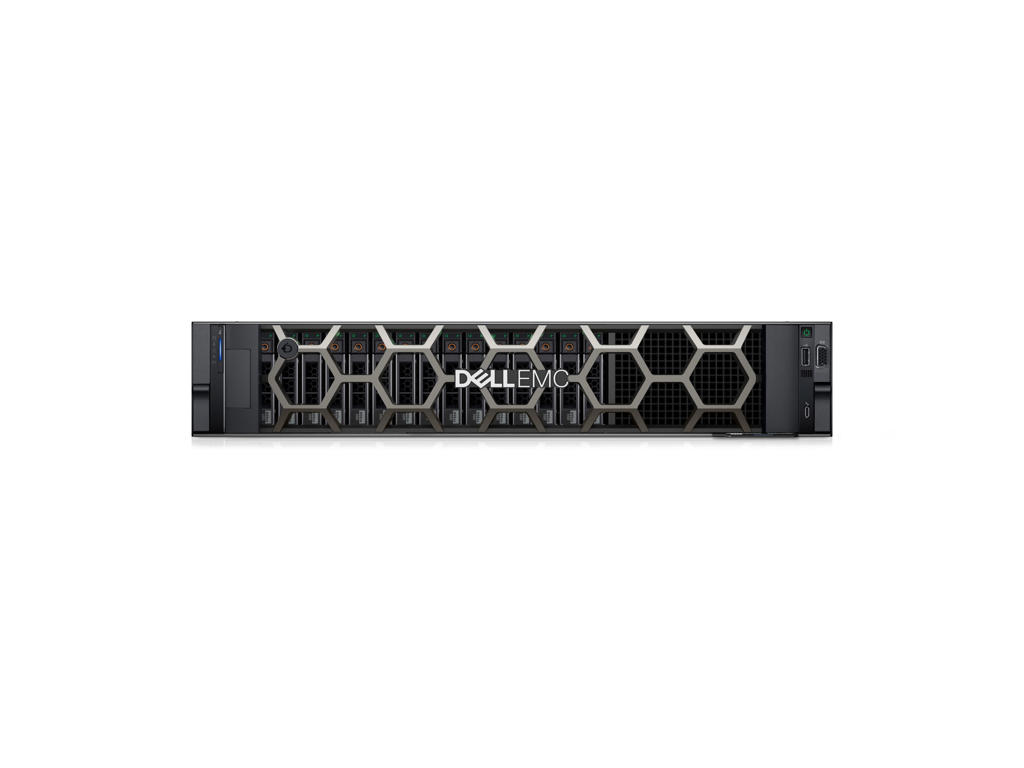 DELL PowerEdge R550 server 480 GB Stativ (2U) Intel® Xeon Silver 4309Y 2,8 GHz 16 GB DDR4-SDRAM 1100 W