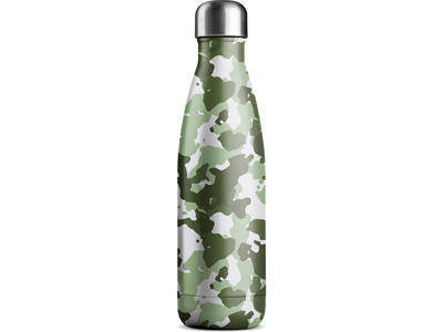 Vandflaske, Thermoeffekt, Camouflage, 500 ml, Jobout 