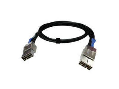 QNAP CAB-PCIE10M-8644-8X Serial Attached SCSI (SAS)-kabel 1 m Sort