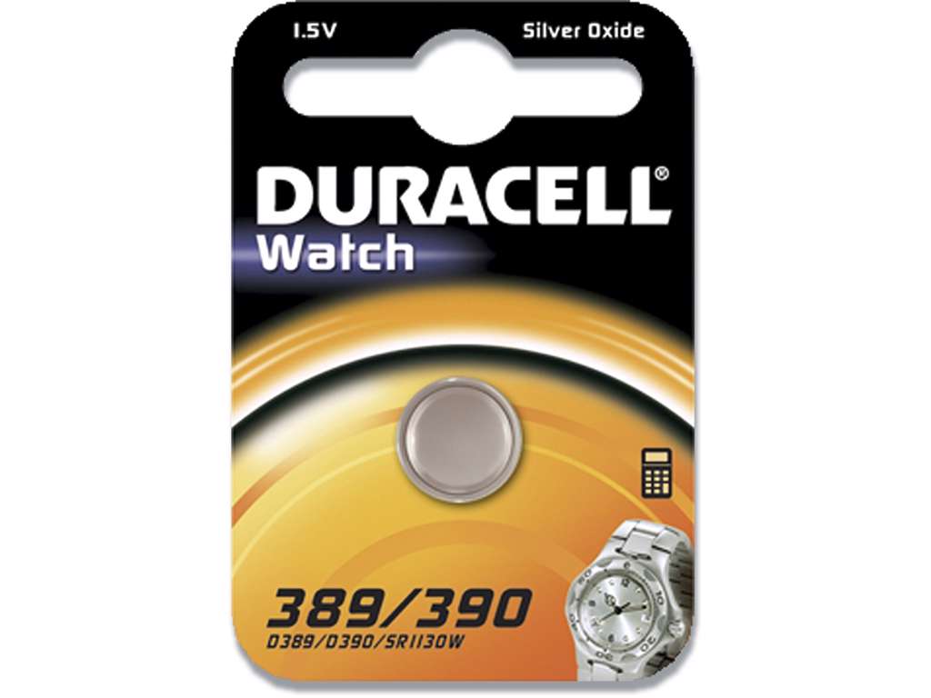 Batteri, 389/390, 1.5 V, 1 stk, Duracell Watch