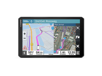 Garmin DEZL LGV810 navigator Fastgjort 22,9 cm (9") TFT Berøringsskærm 405 g Sort