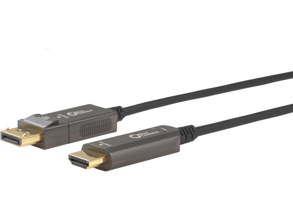 Microconnect DP-HDMI-2000V1.4OP videokabel adapter 20 m DisplayPort HDMI Type A (Standard) Sort