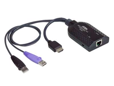 ATEN KA7168 KVM-kabel Sort