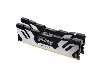 Kingston Technology FURY 32 GB 6800 MT/s DDR5 CL36 DIMM (sæt med 2) Renegade Silver XMP