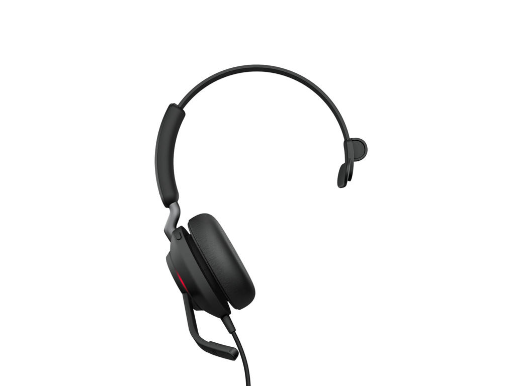 Jabra Evolve2 40 SE Headset Ledningsført Opkald/musik USB Type-A Sort