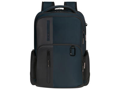 Samsonite Biz2go Backpack 15.6" rygsæk City backpack Sort, Blå Stof, Polyethylenterephthalatfolie (PET)