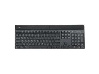 Targus Sustainable Energy Harvesting EcoSmart tastatur Universel Bluetooth AZERTY Fransk Sort