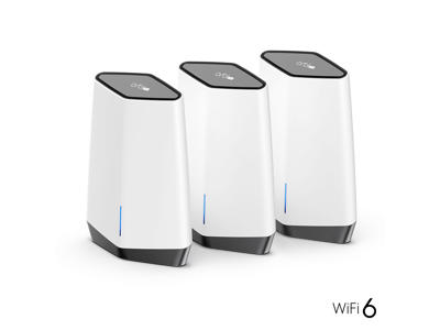 NETGEAR Orbi Pro WiFi 6 Tri-band Mesh System (SXK80B3) Tri-band (2,4 GHz / 5 GHz / 5 GHz) Wi-Fi 6 (802.11ax) Grå, Hvid 14 Intern