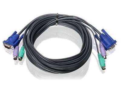 iogear G2L5005P KVM-kabel Sort 5 m