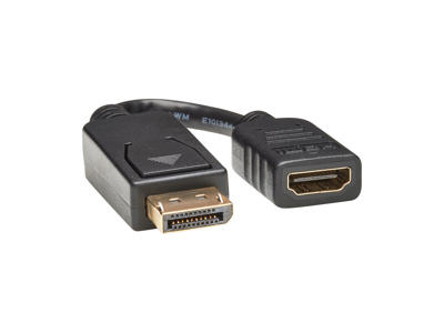 Tripp Lite P136-000 videokabel adapter 0,15 m DisplayPort HDMI Sort