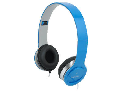 LogiLink HS0031 hovedtelefoner/headset Ledningsført Opkald/musik Blå