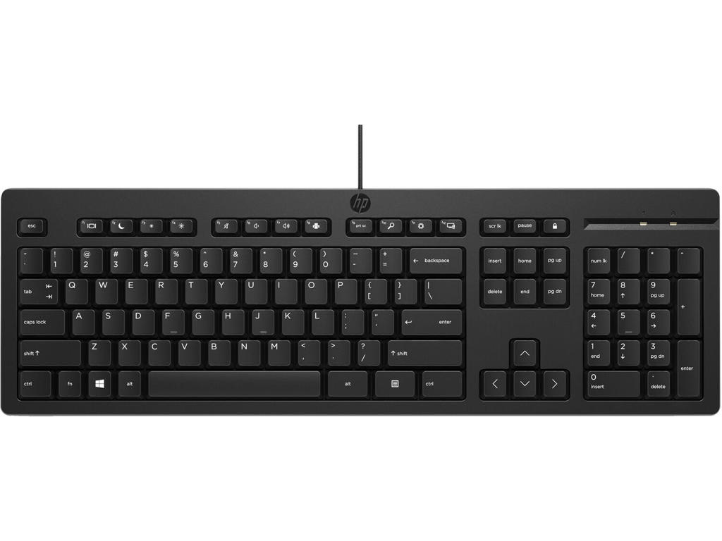 HP 125 USB-tastatur med ledning (bulk 12)