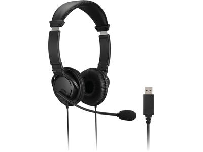 Kensington Headset, USB, HiFi, Med mikrofon- og lydstyrkekontrol