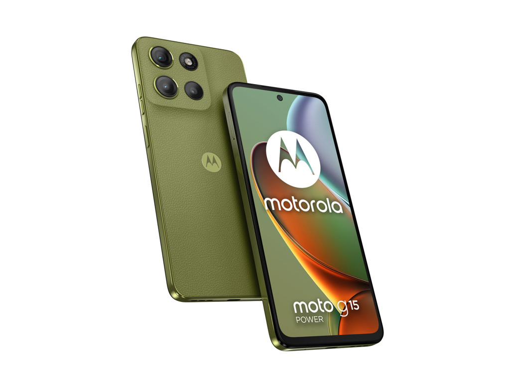 Motorola moto g15 power 17,1 cm (6.72") Dual SIM Android 15 4G USB Type-C 8 GB 256 GB 6000 mAh Grøn