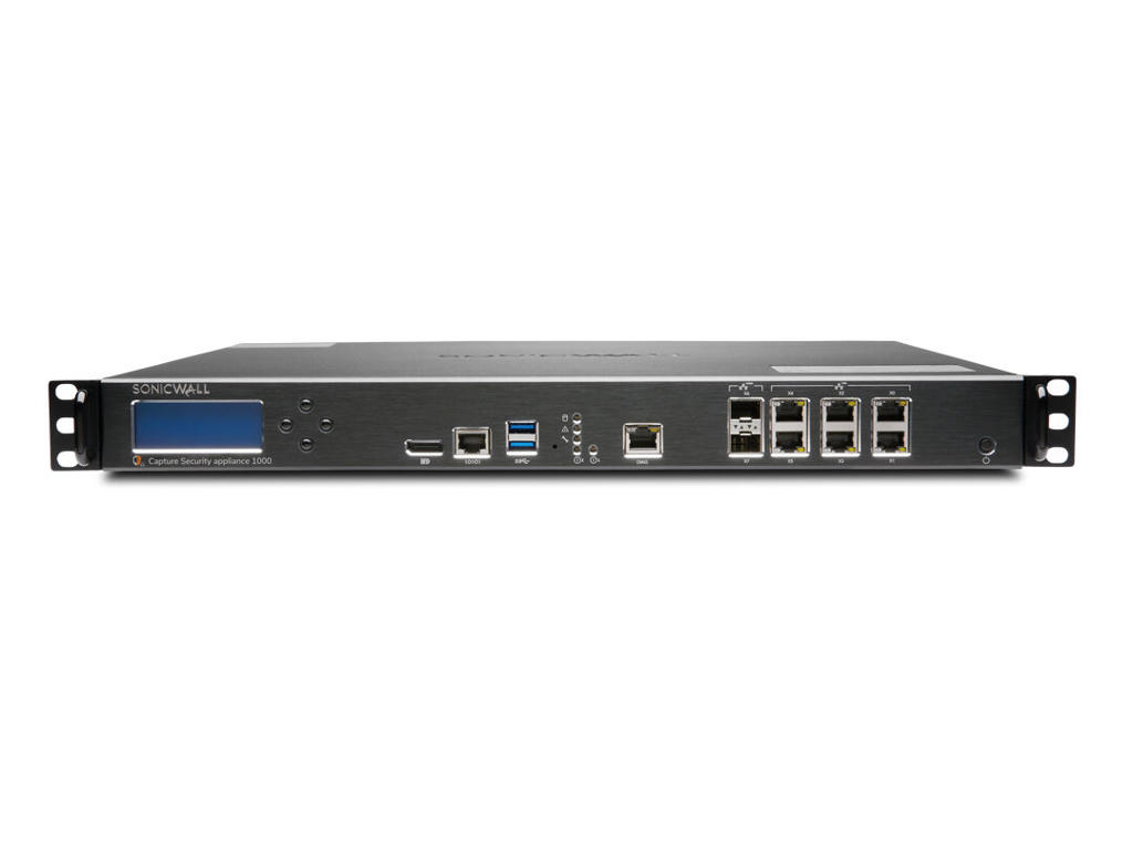 SonicWall Capture Security Appliance CSA 1000 firewall (hardware) 1U