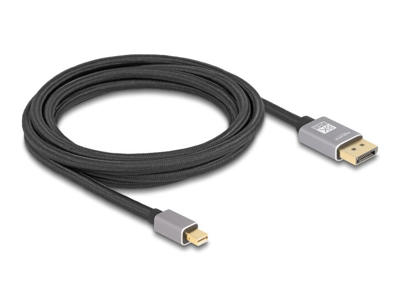 DeLOCK 81093 DisplayPort kabel 3 m Mini DisplayPort Grå