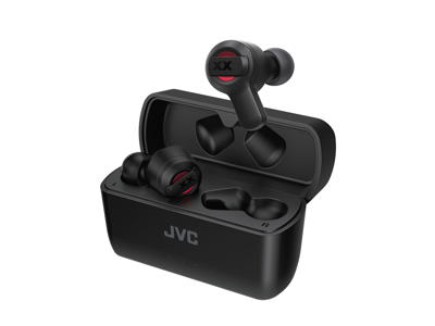 JVC HA-XC62T Headset True Wireless Stereo (TWS) I ørerne Opkald/musik Bluetooth Sort, Rød