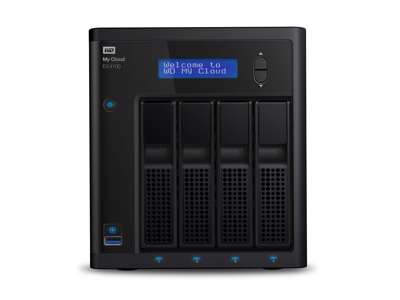 Western Digital My Cloud EX4100 NAS Desktop Marvell Armada 388 2 GB DDR3 32 TB HDD My Cloud OS Sort