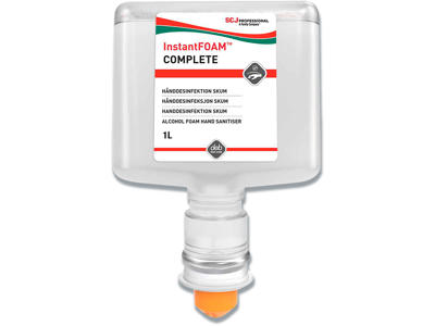 Hånddesinfektion, Skum, 1000 ml, Refill, SCJ Professional InstantFOAM Complete