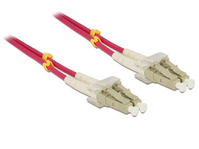 DeLOCK LC - LC, 5m InfiniBand og fiberoptisk kabel Violet