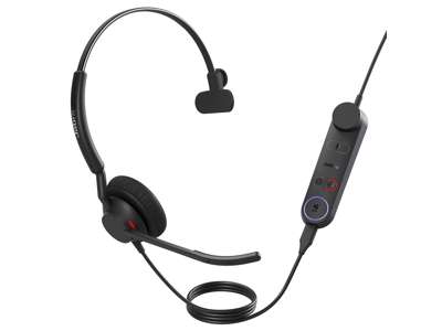 Jabra 5093-299-2159 hovedtelefoner/headset Ledningsført Kontor/Callcenter USB Type-C Sort