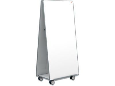 Whiteboard tavle system, 1 mobil base,2 dobbeltsidet whiteboards, 180x90 cm, Nobo Move & Meet Mobile