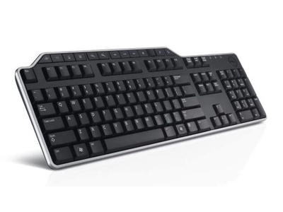 DELL 580-17682 tastatur Universel USB QWERTY Finsk, Svensk Sort