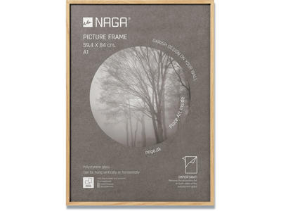 Fotoramme, 59.4x84.1 cm, Natur, Egetræ, Naga