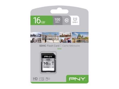 PNY Elite 16 GB SDHC UHS-I Klasse 10