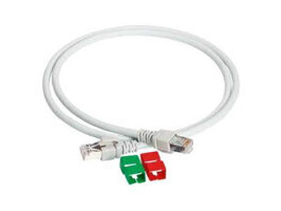 Schneider Electric 0.5m UTP Cat5e Cable netværkskabel Grå 0,5 m U/UTP (UTP)