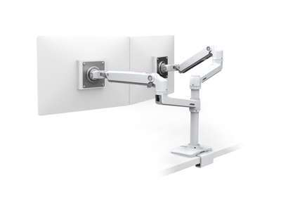 Ergotron LX Series 45-502-216 skærmbeslag og -stativer 61 cm (24") Skrivebord Hvid