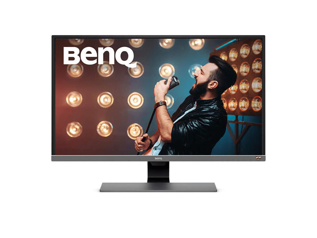 BenQ EW3270U computerskærm 80 cm (31.5") 3840 x 2160 pixel 4K Ultra HD LED Sort, Grå, Metallic