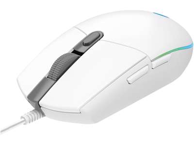 Logitech G203 LIGHTSYNC Gaming Mouse, White