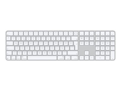 Apple Magic tastatur Universel USB + Bluetooth QWERTY Tyrkisk Hvid