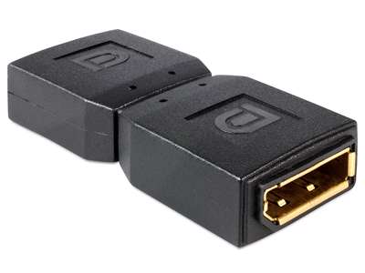 DeLOCK 65374 kabel kønsskifter Displayport Sort