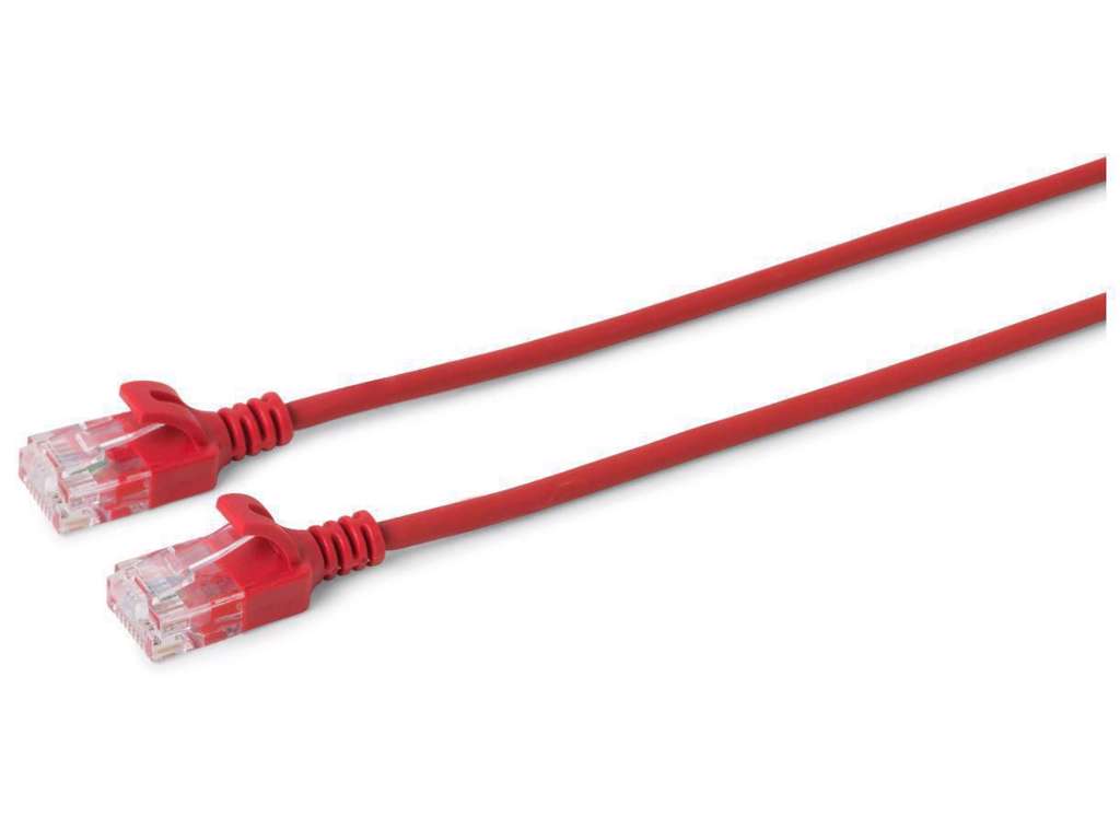 Microconnect V-UTP602R-SLIM netværkskabel Rød 2 m Cat6 U/UTP (UTP)