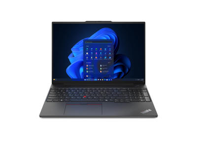 Lenovo ThinkPad E16 Intel Core Ultra 7 155H Laptop 40,6 cm (16") WUXGA 16 GB DDR5-SDRAM 512 GB SSD Wi-Fi 6E (802.11ax) Windows 11 Pro Sort