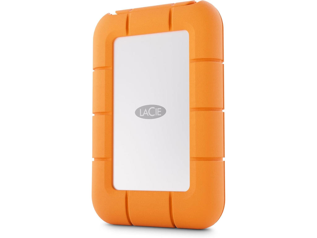 LaCie STMF2000400 ekstern solid state driver 2 TB USB Type-C USB 3.2 Gen 2x2 Grå, Orange