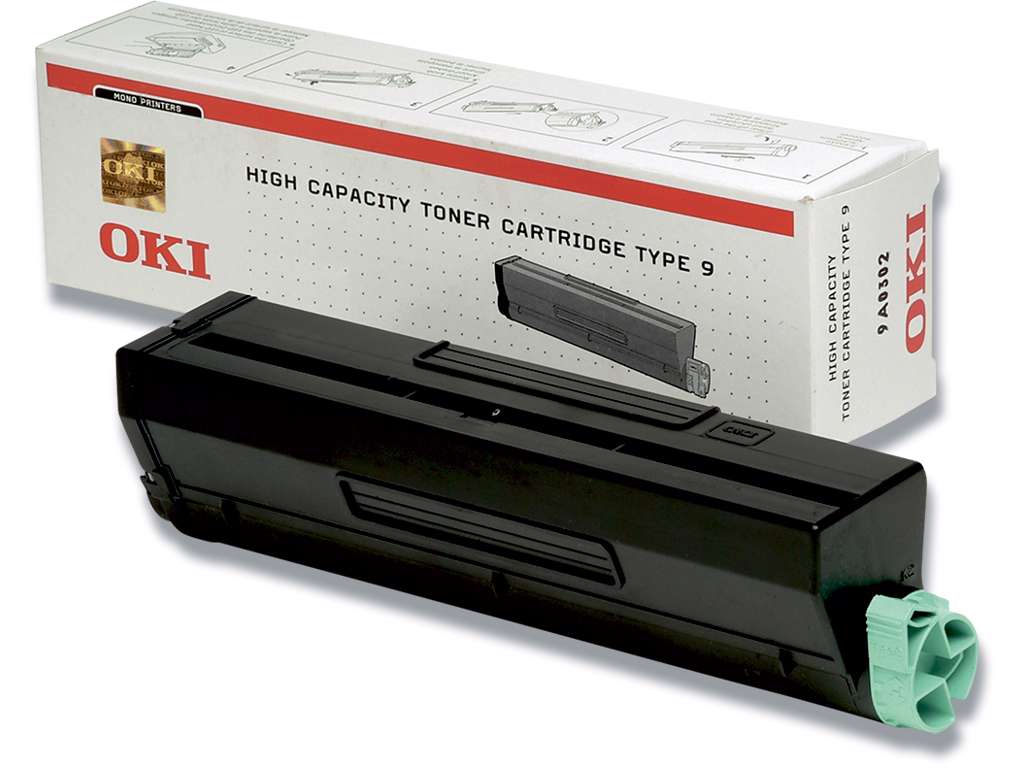 Toner, B4300-B4350, Black-sort, 6.000 sider, OKI 1101202