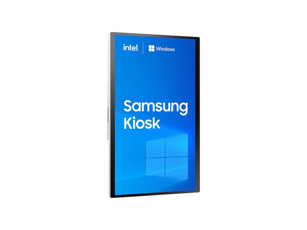 Samsung KM24C-5 Kiosk design 61 cm (24") LED 250 cd/m² Fuld HD Hvid Berøringsskærm Indbygget processer Windows 10 IoT Enterprise 16/7