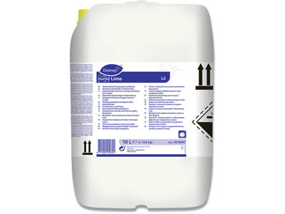 Maskinopvask, Med klor, Uden farve og parfume, 10L, Diversey Suma Lima L3