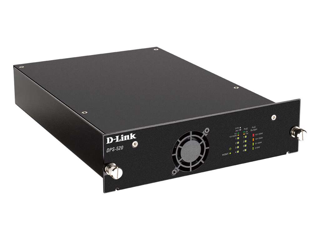 D-Link DPS-520 PoE adapter Hurtigt ethernet, Gigabit Ethernet