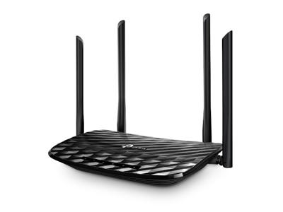 TP-Link Archer C6 trådløs router Gigabit Ethernet Dual-band (2,4 GHz / 5 GHz) Sort