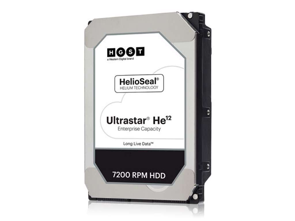 Western Digital Ultrastar He12 harddisk 12 TB 7200 rpm 256 MB 3.5" SAS