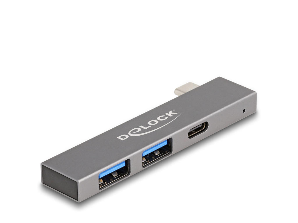 DeLOCK 64275 dockingstation Docking USB 3.2 Gen 1 (3.1 Gen 1) Type-C Grå