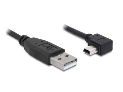 DeLOCK 82682 USB-kabel 2 m USB A Mini-USB B Sort