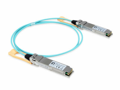 LevelOne AOC-0501 modul til netværksmodtager Fiberoptisk 103100 Mbit/s QSFP28 850 nm