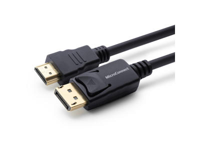 Microconnect MC-DP-HDMI-500 videokabel adapter 5 m DisplayPort Sort